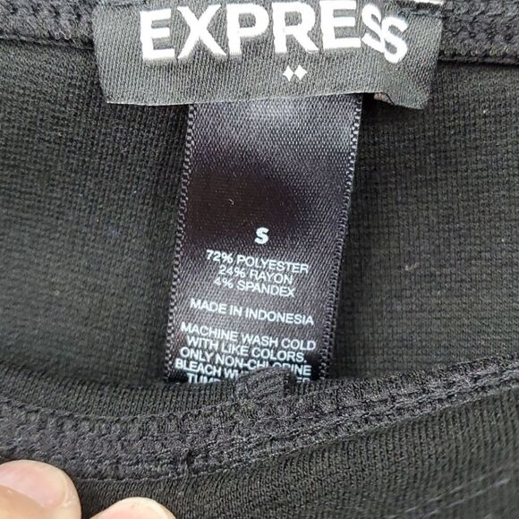 Black legings,  size small. Express. - Picture 5 of 5